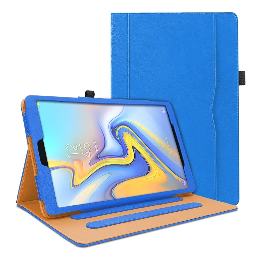 Для Funda samsung Galaxy Tab A 10,5 T590/T595/T597 Премиум кожаный флип-чехол для планшета с подставкой чехол для планшета оболочка для бизнеса