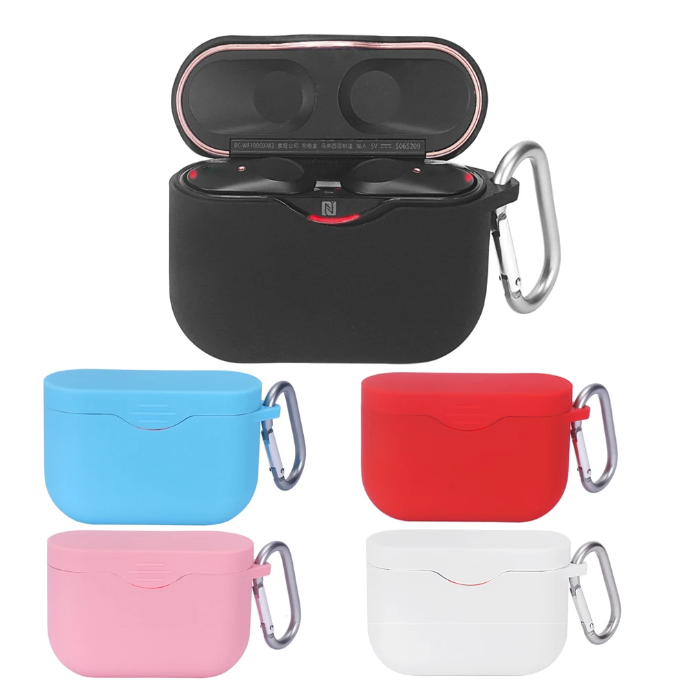 

Soft Silicone Case for Sony WF-1000XM3 Earphone Bluetooth Wireless Headset Shockproof Cover