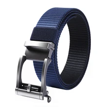 

Nylon Ratchet Belt for Men Double Color Combination Tactical Belts Automatic Slide Buckle Nylon Quick-drying Unisex Leisure Belt