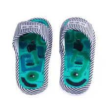Foot Massage Acupuncture Slippers Health Shoe Reflexology Magnetic Sandals Acupuncture Healthy Feet Care Massager Magnet Shoes