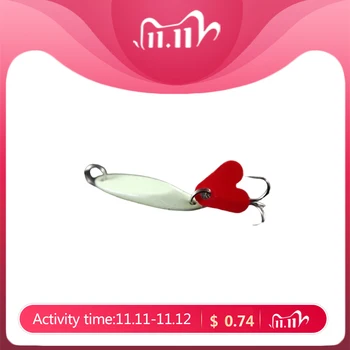 SUPER PROMO ❤️ 1PCS Luminous Fishing Lures artificial bait lure metal lure treble hook Baits 5g 7g 10g 14g 21g jig wobbler lure - discount item 40% OFF Sports & Entertainment