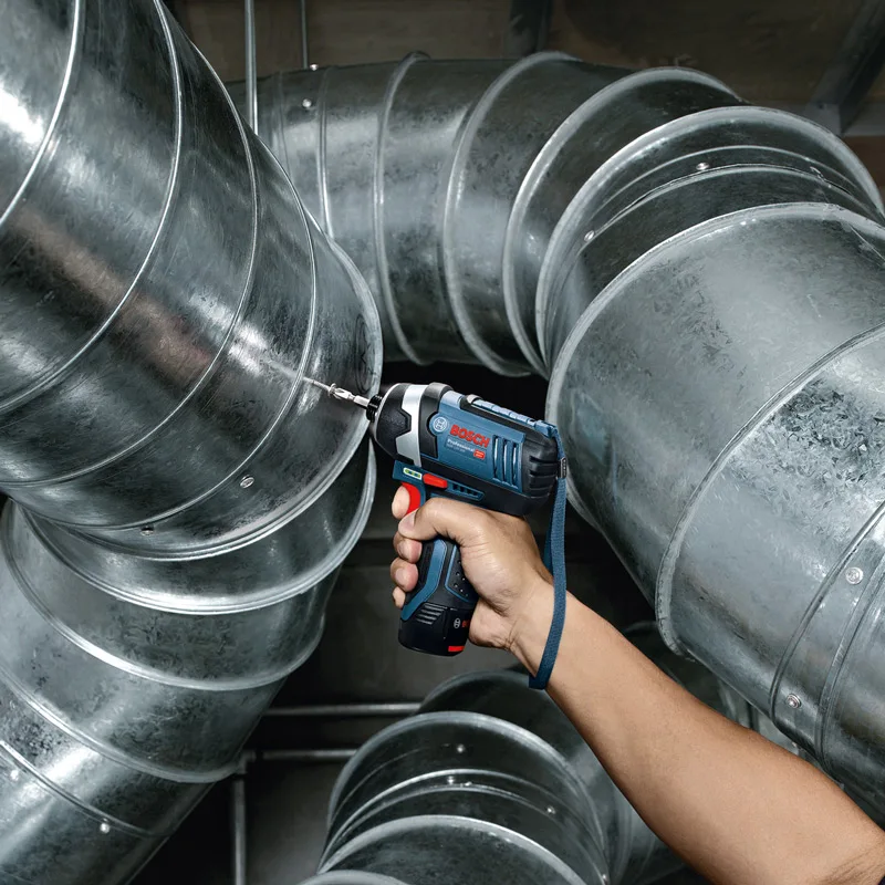 Bosch GDR 12 LI 12V (2x2 0 Ah батареи) Беспроводная электрическая отвертка ударный драйвер