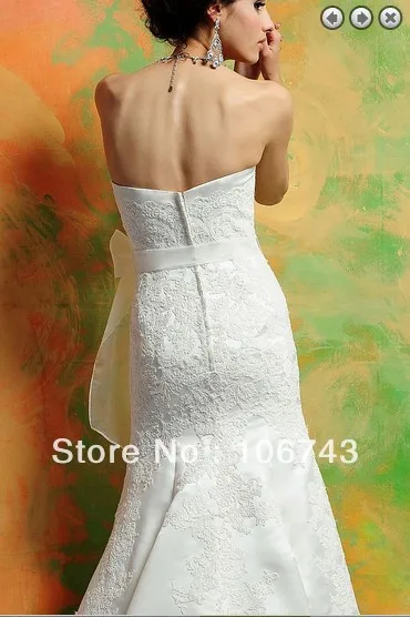 Свадебное платье vestidos formales белое длинное платье размера плюс лаконичное кружевное Аппликация Русалка Свадебные платья с корсетом
