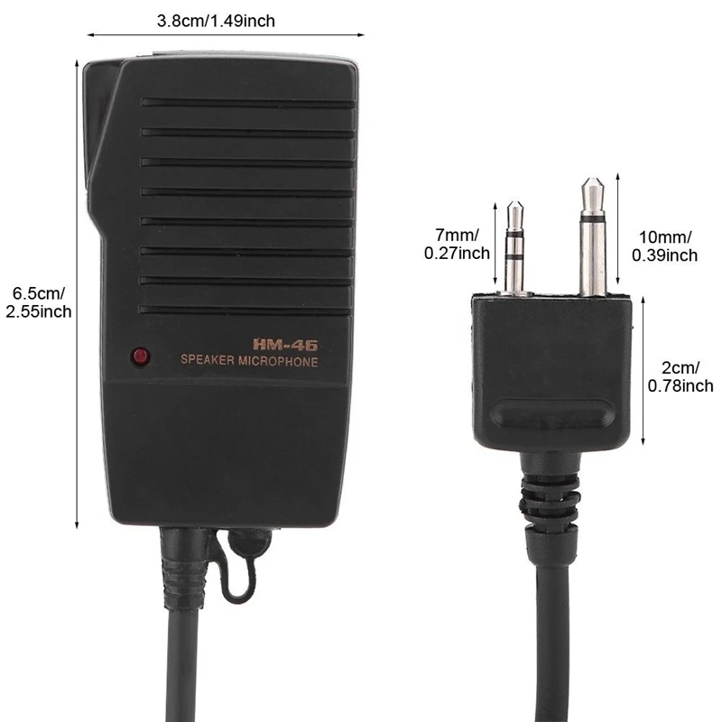 Ручной Динамик микрофон для Icom Ic-V8 V85 V82 Ic-T2H T8A 2At W32A E90 радио