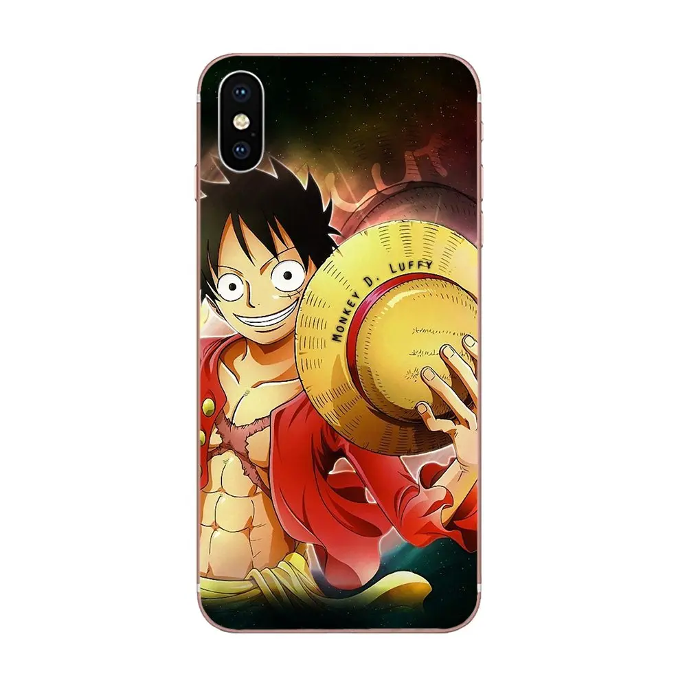 Мягкий модный чехол для телефона Galaxy J1 J2 J3 J330 J4 J5 J6 J7 J730 J8 2015 2016 2017 2018 mini Pro Луффи
