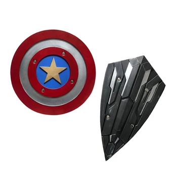 

Endgame Captain America Shield 1:1 Full Shield Cosplay Party Men Prop Strong Gift Home Art Decoration ABS Halloween