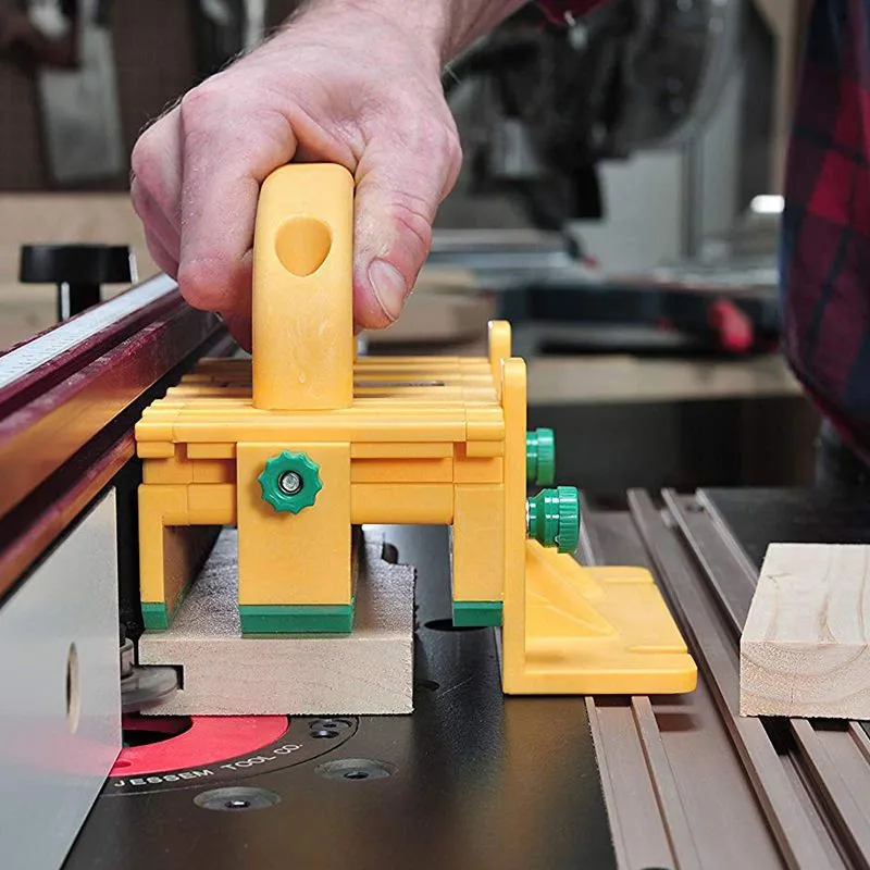 

3D Safety Push Wood Pusher Safety Assistant Tools Flip Saw Milling Table Vertical Planer Safety