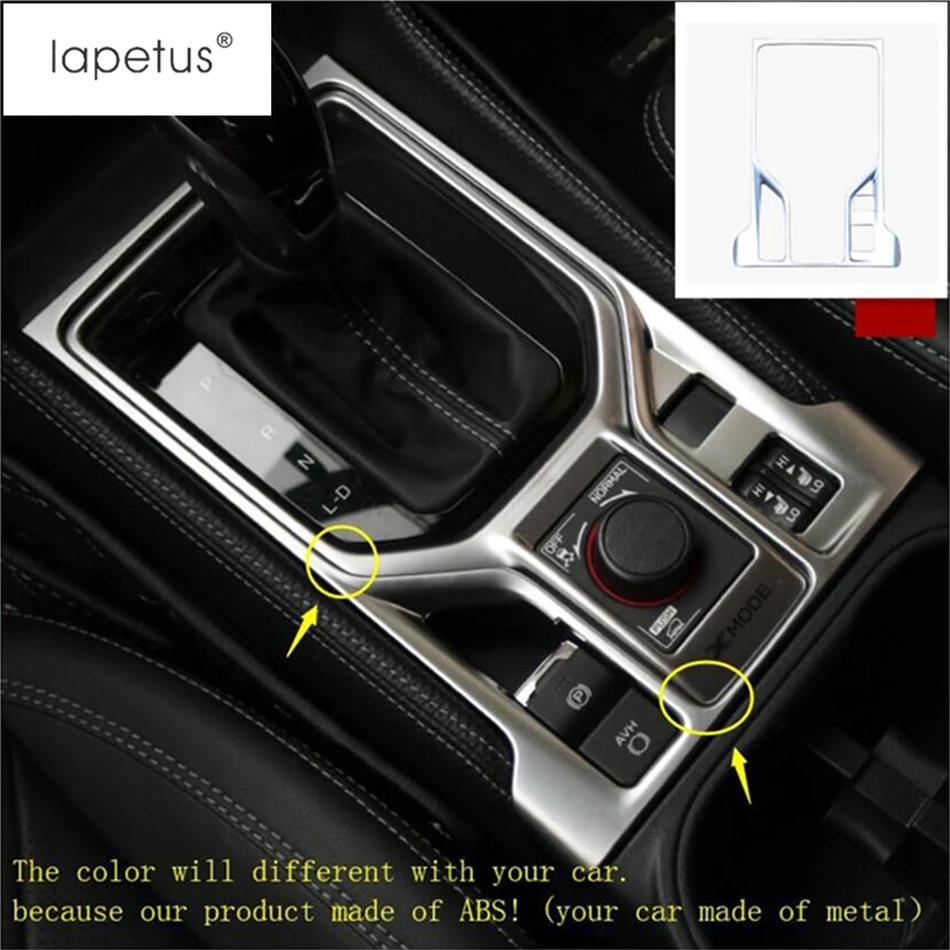 Аксессуары Lapetus подходят для Subaru Forester ABS киоски коробка переключения передач рамка формовочная крышка комплект Отделка 1 шт