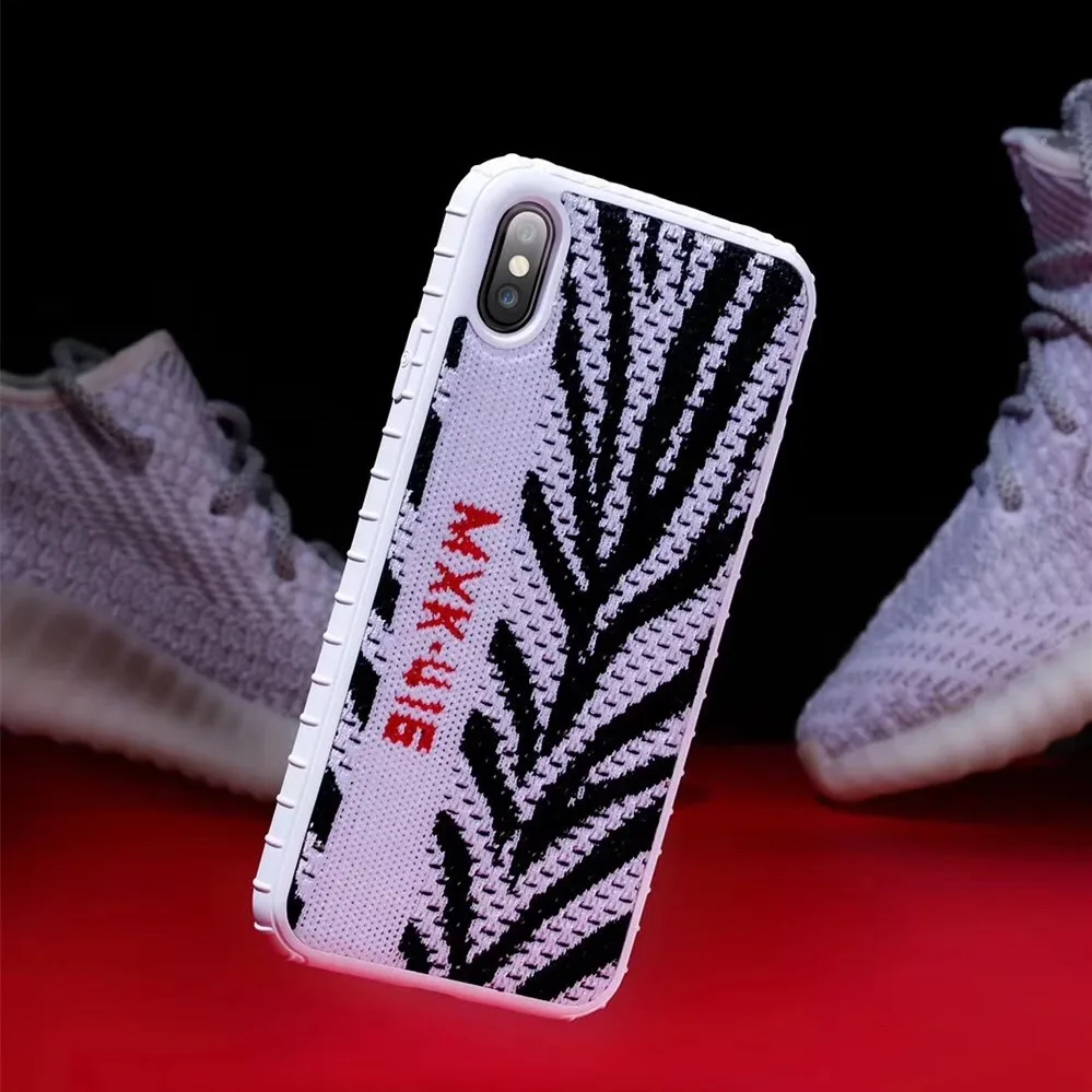 Милый чехол Kanye West BOOST 350 V2 для iphone 11 Pro X XS Max Xr 7 7plus 8 8plus 6 S Plus из углеродного волокна и резины