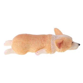 

Sleepy Series Corgi Shiba Inu Action Figures Toys Refrigerator Paste Decoration 634F