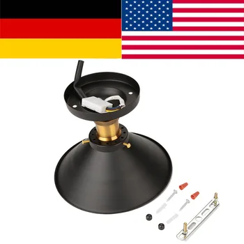 

techo Wall Fixture E27 Retro Industrial Style Ceiling Light for Bathroom, Cafe and Club Decoration (Bulb