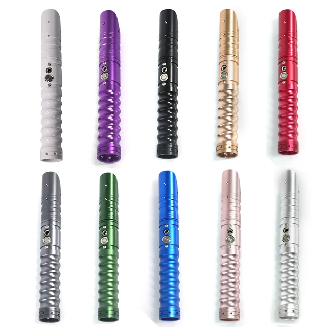 LGT Lightsaber RGB Metal Handle Sword 9 Sets Sound Jedi Sith Luke Light Saber Force FX Heavy Dueling Color Changing FOC Lock Up 6