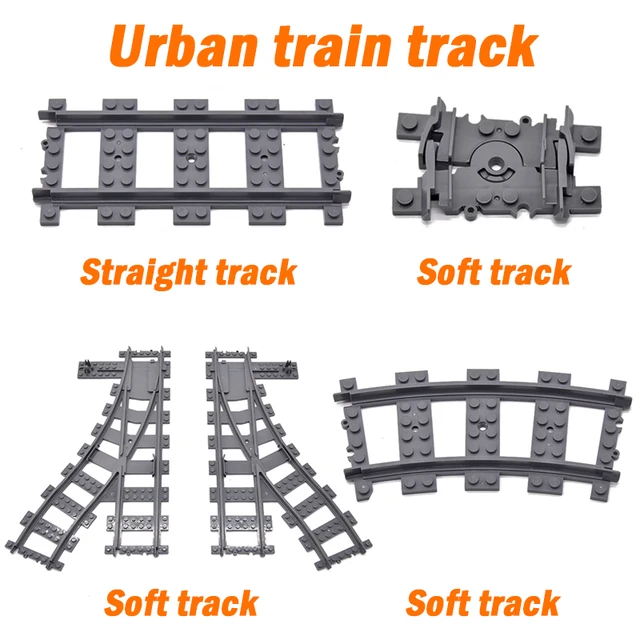 City Trains Flexible Tracks: Building Blocks for High-tech Train Adventure