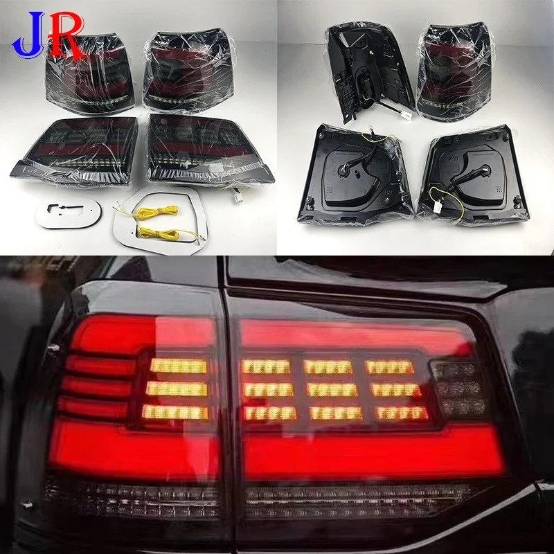 Super strength Car LED Tail Light Rear Fog Lamp For Toyota Land Cruiser 200 LC200 2008 2018 Brake Reverse Turn Signal Samurai