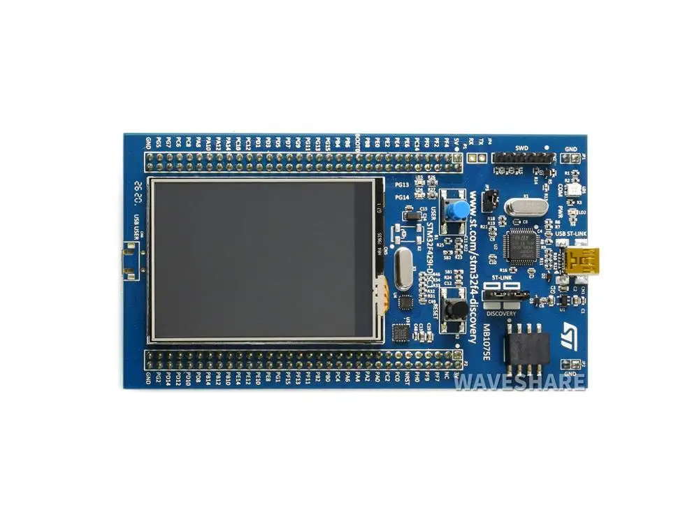 Série da Tela de Toque Discovery Stm32f4 Stm32f429zit6 Placa Desenvolvimento 32f429idiscovery Stm32 Kit Stm32f429i-disc - Imagem 6