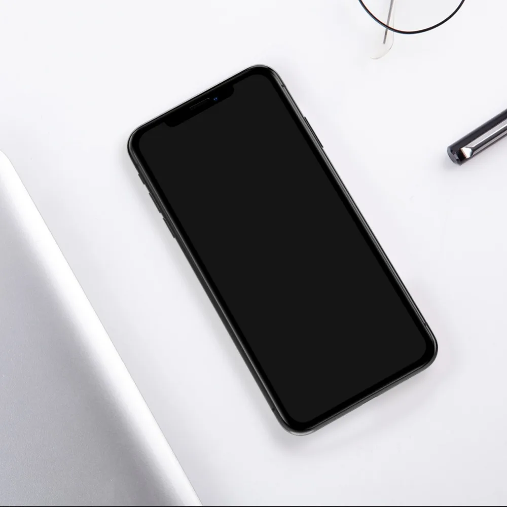 Для iPhone 11 pro макс. Закаленное стекло протектор экрана NILLKIN 3D CP+ MAX 9H Антибликовая прозрачная анти-Взрывная защитная пленка