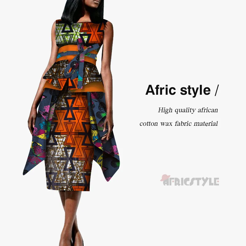 18 Модное эластичное платье африканские платья для женщин Bazin Riche одежда Vestidos Dashiki вечерние платья для отдыха WY5349 - Цвет: 18