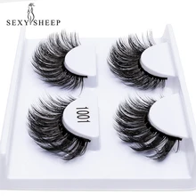 SEXYSHEEP 2 пары натуральные накладные Искусственные ресницы толстые 3D норковые ресницы для наращивания ресниц мягкие ресницы «maquiagem»