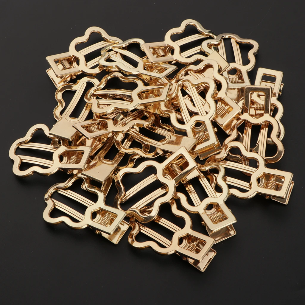 20 pcs Sexy Lady Hair Pin Golden Heart Hair Clip Girl Friend Dating Jewelry