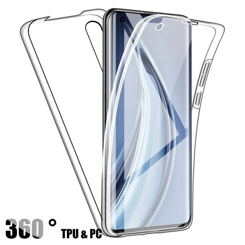 360 двойные силиконовые чехлы для Xiaomi Redmi 9 Prime 9A 9C A C полный корпус ударопрочный