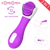 Oral Rotating Clitoris Stimulator G Spot Vibrator Rechargeable Dual Motor Tongue Vibrator Adult Sex Toy for Women Intimate Goods 1