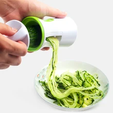 Handheld vegetal descascador portátil spiralizer espaguete escovas cortador de frutas slicer batatas salada ferramentas cozinha cozinhar ferramentas