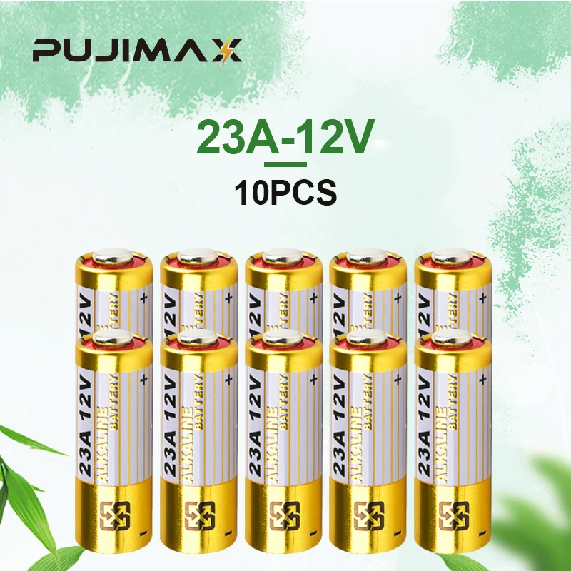 23A/12V Alkaline Battery Disposable Dry Battery For Doorbell Anti-theft Alarm Shutter Doors Remote Control Etc 10 Pcs