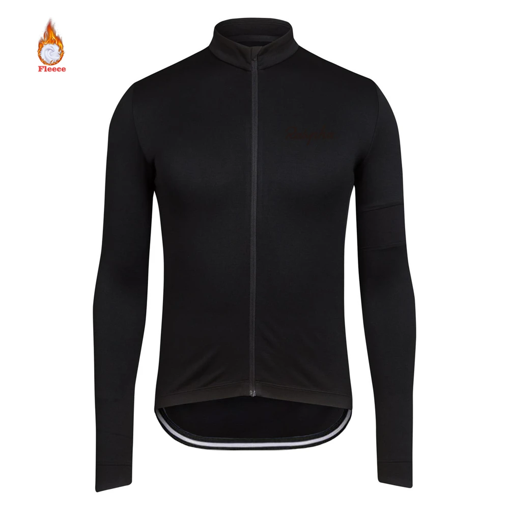 Fleece Raphaing pro Ropa ciclismo, теплый, новинка, зимний, теплый, флис, Джерси, мужские, костюмы, одежда для верховой езды, комбинезон, комплект, флис, шерсть - Цвет: Fleece
