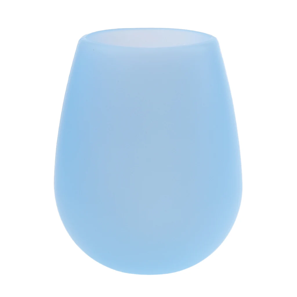 High Quality Unbreakable Silicone Red Wine Cup Glass for Party Camping BBQ Picnic