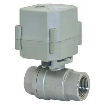 

NPT/BSP 3/4'' Inch 2 Way 110-230VAC Motorized Ball Valve SS304 ON/OFF Auto Return Fail Safe Actuator Motor Control Valves