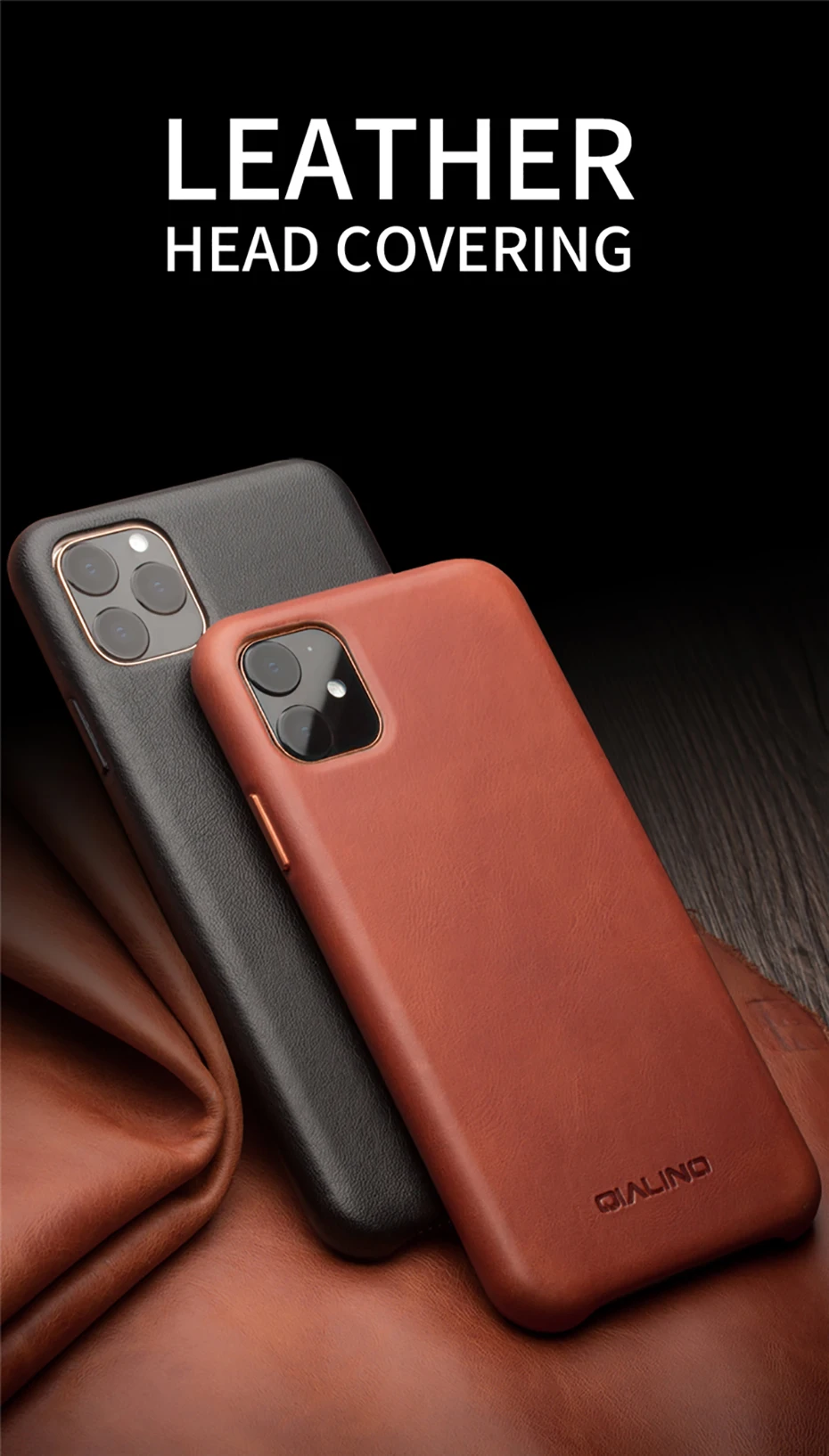 3 цвета, тонкий чехол для телефона из натуральной кожи для iPhone 11/11 Pro, модная Антидетонационная задняя крышка ручной работы для iPhone 11 Pro Max