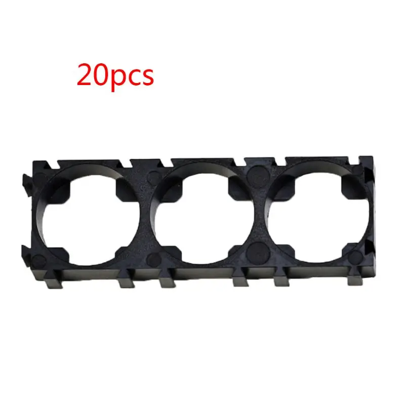 New 20PCS Safety 1x3 Battery Holder Bracket Plastic Cell Stand for 21700 Batteries |