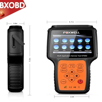 

NT650 OBD2 Automotive Scanner ABS Airbag SAS DPF EPB Oil Reset Code Reader Professional Car Diagnostic Tool OBD2 Scanner