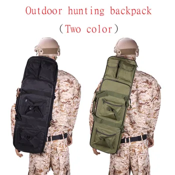 

Outdoor heavy combat equipment backpack tactical rifle gun bag gun protection box tactical holster outdoor nylon sports bag