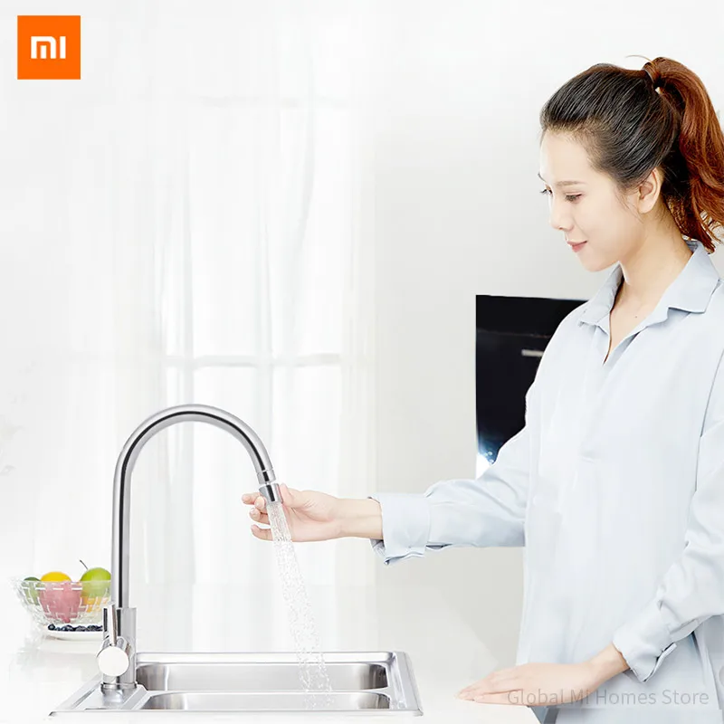 Xiaomi DABAI кухонный кран аэратор Распылитель воды Bubbler цинковый сплав водосберегающая головка фильтра кран с форсункой соединитель двойной Mode6