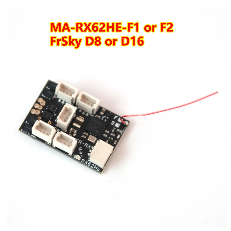 MA-RX62HE-F светильник 1 8g 6CH микро приемник встроенный 7A/2S(5A/3S) бесщеточный ESC для Frsky