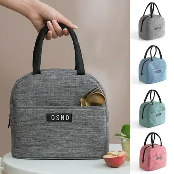 

2020 Portable Lunch Bag New Thermal Insulated Lunch Box Tote Cooler Handbag Bento Pouch Dinner Container Japanese School Bag