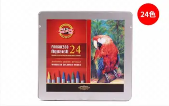 

24pc/set woodless color pencil цветной свинец lapis de cor water soluble drawing pencil Koh-I-Noor art supply painting pencil