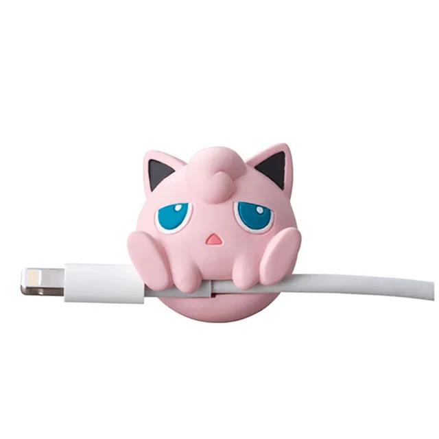 Pokemon Cartoon Figure Animation Image  Creative Data Cable Protective Cover Universal Charger Anti-breaking Rope  Birthday Gift 09