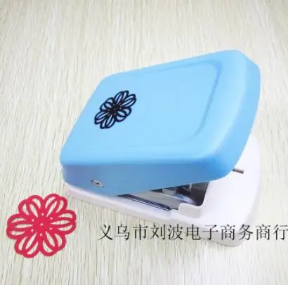 C 6 видов DIY бумажная печатная карта резак для скрапбукинга формирователь большой трехмерный тиснение устройство Дырокол ручной работы украшения - Цвет: C