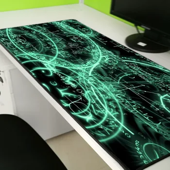 

Yuzuoand Personalized Cool Fashion Math Equation Washable Mousepad Game Pad Size 30x60cm and 40x90cm Gaming Mouse Pad