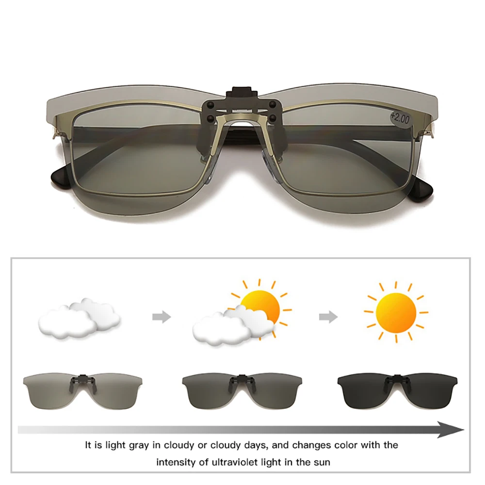 Enhanced Oversized Flip-Up Polarized Sunglasses