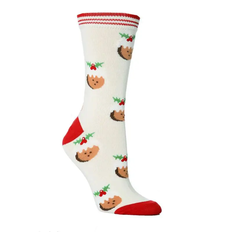 

1 Pair Soft Fluffy Cosy Bed Socks Winter Warm Christmas Gift Casual Xmas Socks For Women And Men