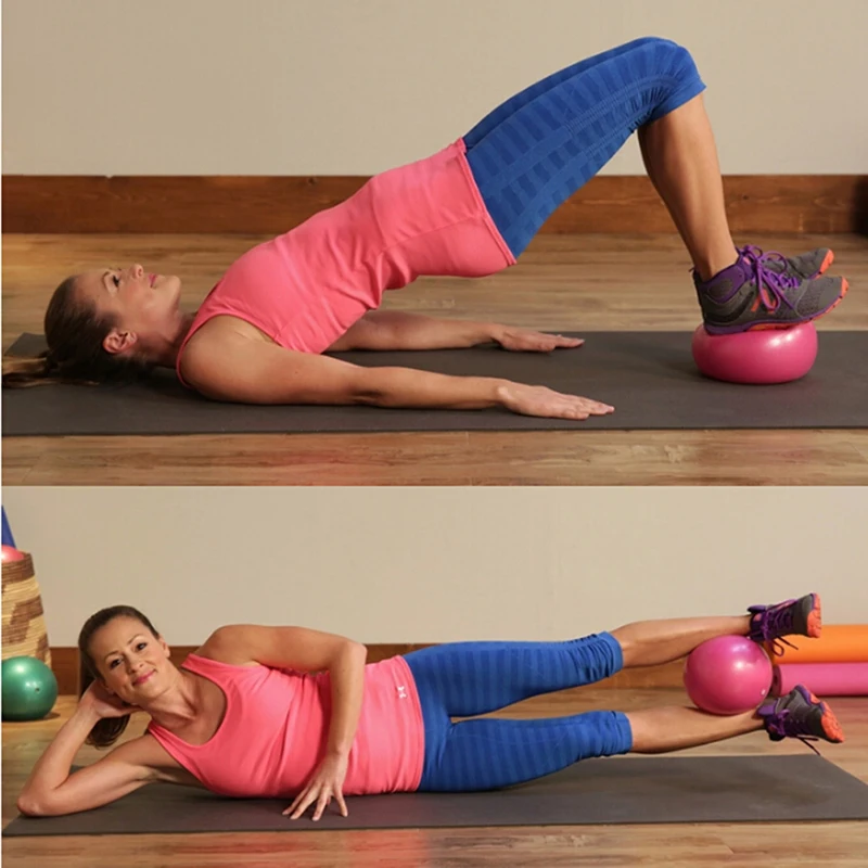 18-22CM Yoga Ball Exercise Gymnastic Fitness Pilates Ball Balance Exercise Gym Fitness Yoga Core Indoor Training