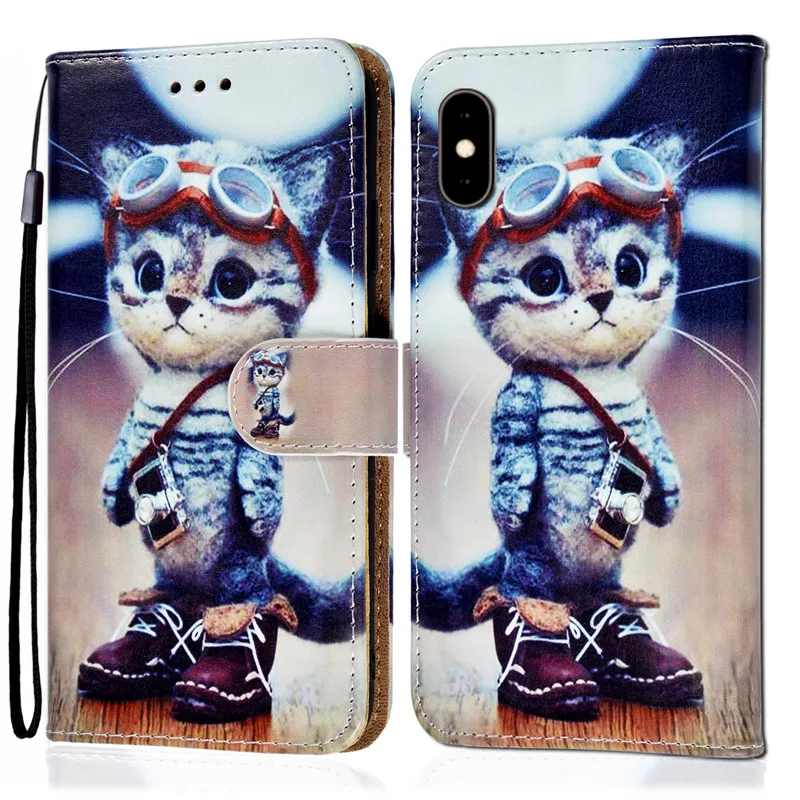 phone case for huawei Trên Huawei Honor Chơi 3 6.39 Inch Tranh Ví Da Lưng Điện Thoại Dành Cho Danh Dự Chơi 3 ASK-AL00x Ốp Lưng etui Coque Trường Hợp waterproof case for huawei Cases For Huawei