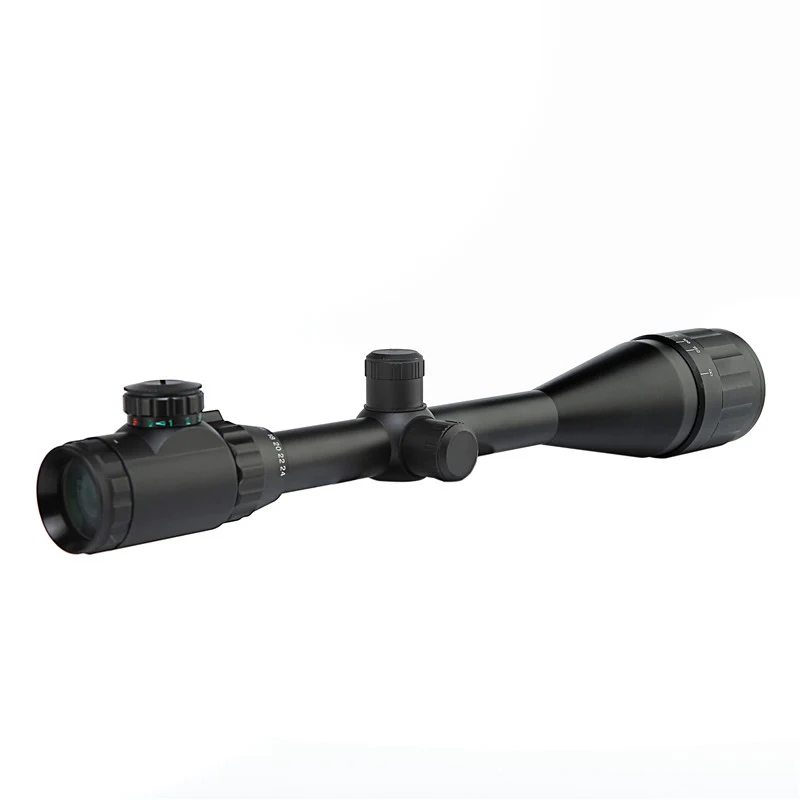 

6-24*50AOEG Tactical Optic Cross Sight magnification 50mm Objective Riflescope Hunting Rifle Scope Sniper Airsoft Air Guns