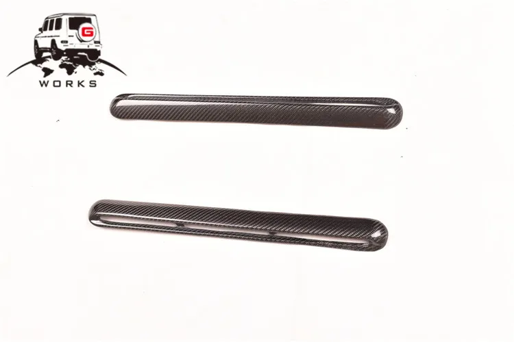 Mercedes Benz W463 G Class Wagon C Pillar Carbon Fiber Look 2pc 1990 - 2002 (11)