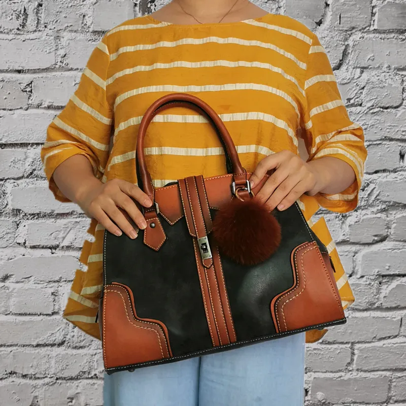 IMYOK/новые женские сумки из мягкой овечьей кожи, модные женские сумочки высокого качества, большая сумка на плечо Bolso Mujer