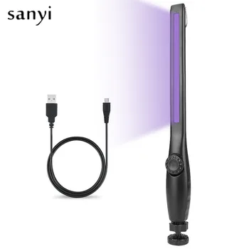 

Portable Ultraviolet Lamp UV Sterilizer Light USB Rechargeable UVC Bactericidal Lamp Handheld Disinfection Germicidal COB Bulb