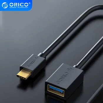 

ORICO Type-C to USB3.0 Adapter Support Mobile Phone OTG Function Date Cable For Phone PC Connect to U Disk Mouse Keyboard